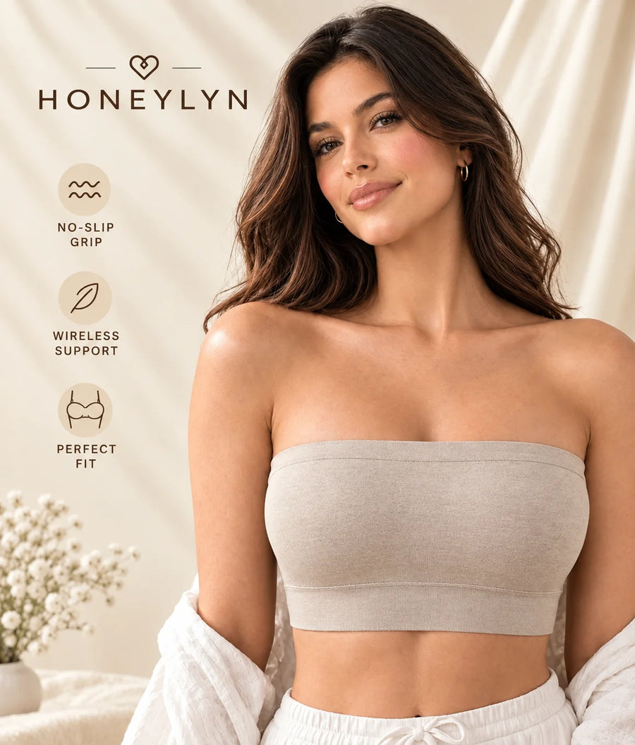 The strapless bra that stays exactly where you put it.