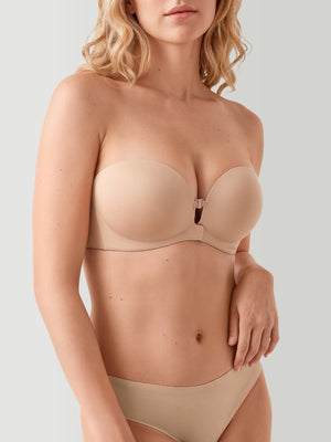 Strapless Front Closure Non-Slip Bra | Honeylyn