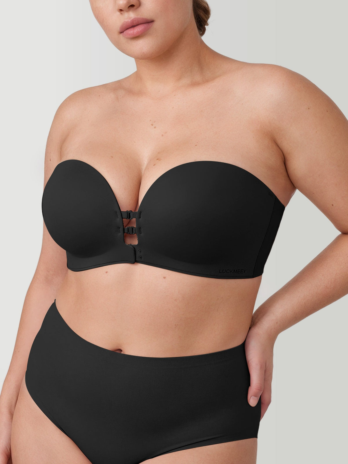 Strapless Front Closure Non-Slip Bra | Honeylyn