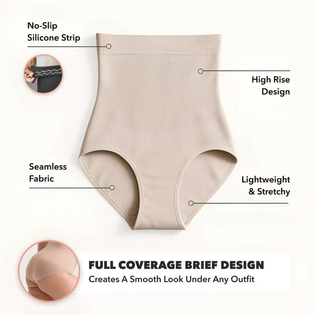 High-Waisted Shapewear Panty | Honeylyn