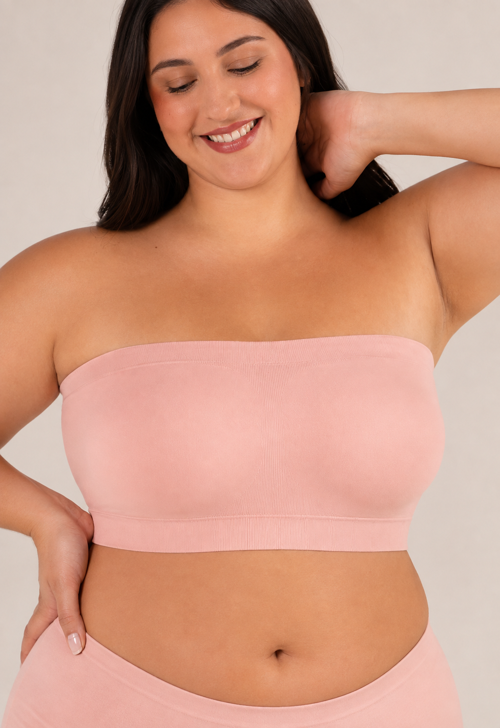 Strapless Bandeau Bra Wireless | Honeylyn