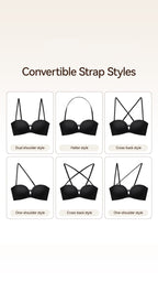 Strapless Front Closure Non-Slip Bra | Honeylyn