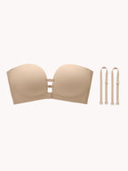 Strapless Front Closure Non-Slip Bra | Honeylyn